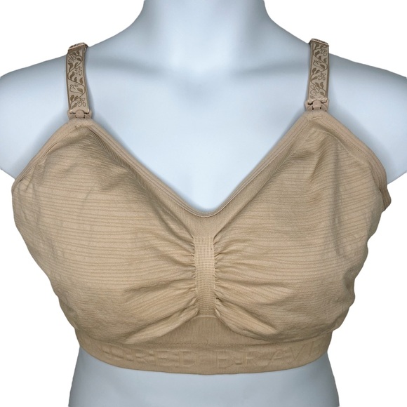 Kindred Bravely Other - Kindred Bravely Sublime Pumping Nursing Bra sz XL Busty * Beige Maternity Bra